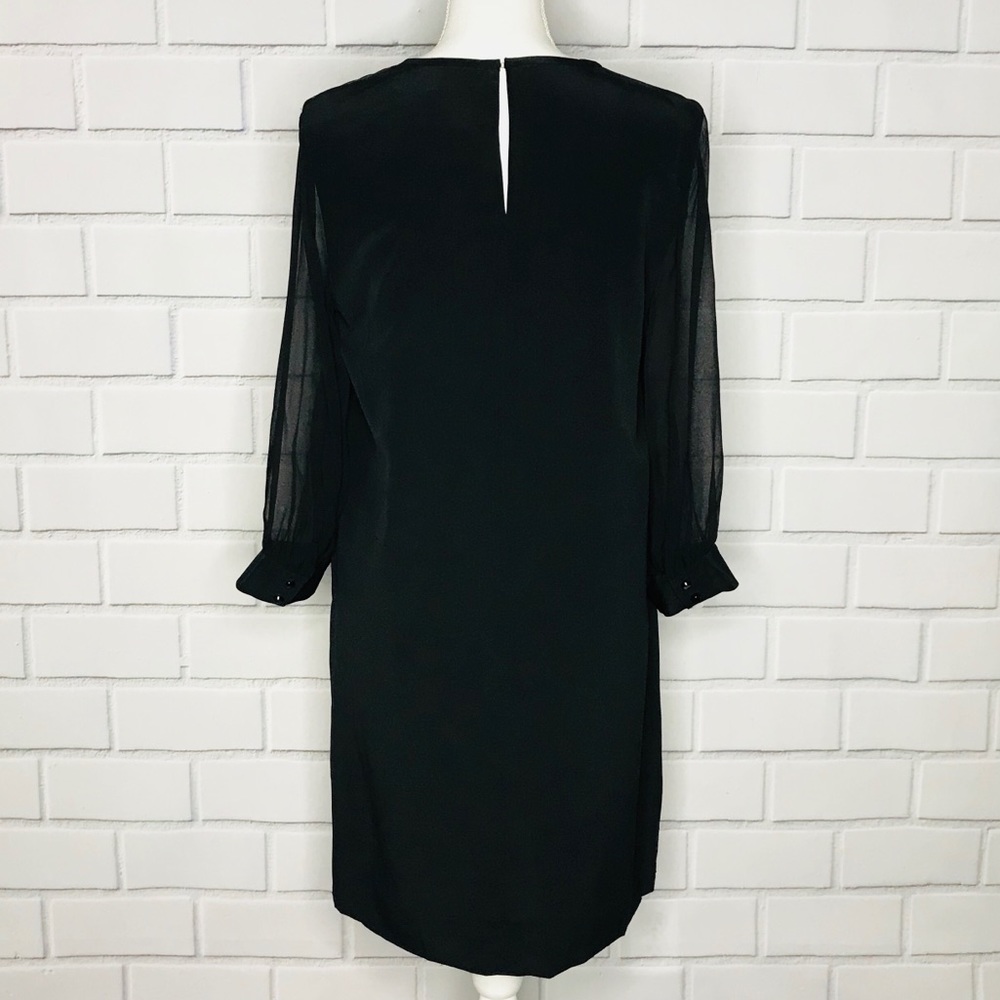 ⬇️ Kate Spade black shift silk dress - Picture 3 of 8